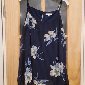 NAVY Spaghetti Strap Top